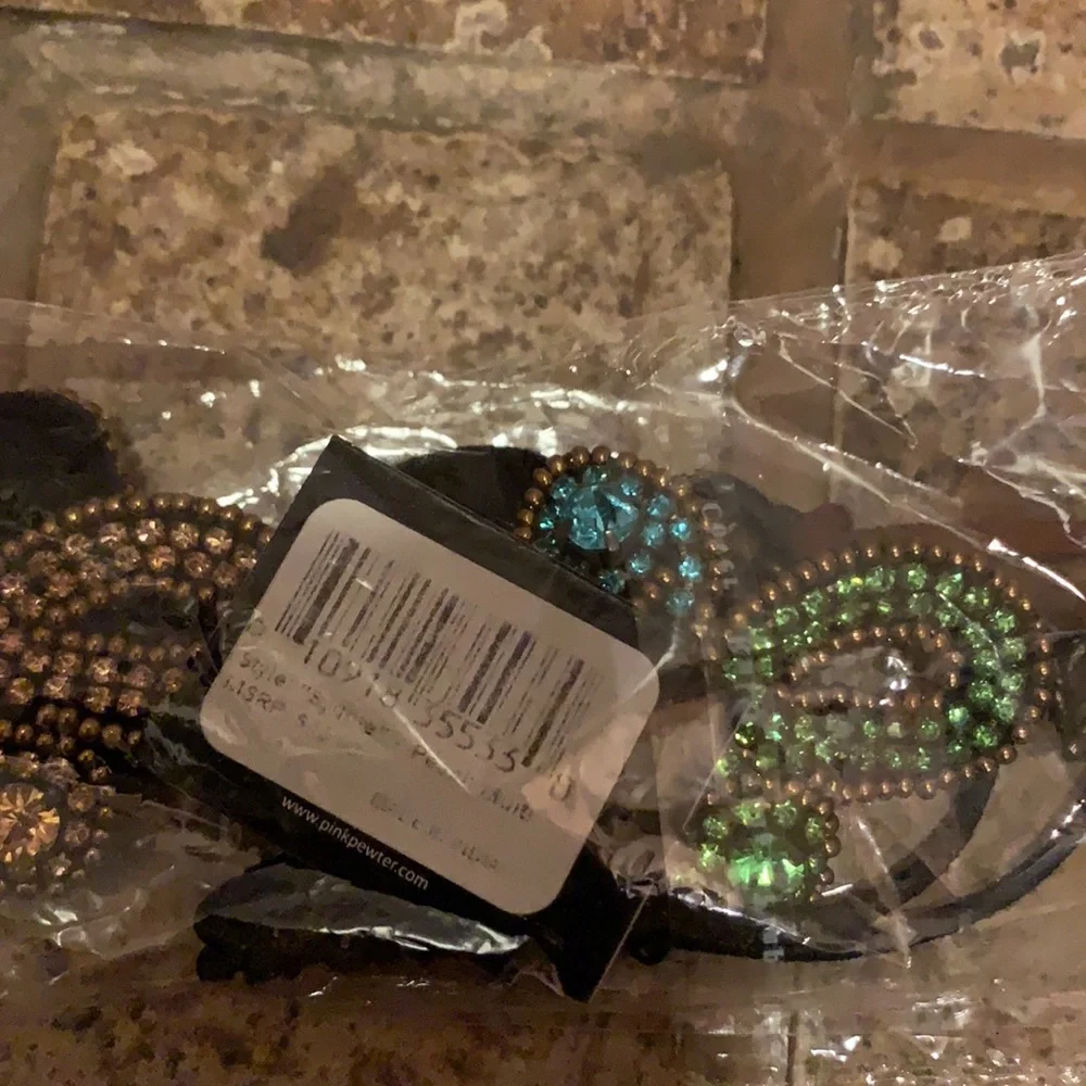 N/A headbands pewter